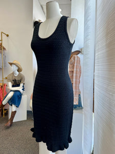 Kathalinne Black or Ivory Crotchet Dress