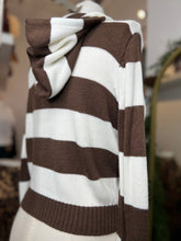 Load image into Gallery viewer, Kiara Striped Zip Up Sweater