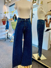 Load image into Gallery viewer, Bianca Sparkly sequence Denim Straight Jeans