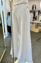 Load image into Gallery viewer, Selene Blush or White Flare Linen High Rise Pants