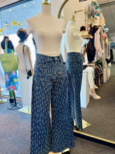 Load image into Gallery viewer, Bianca Sparkly sequence Denim Straight Jeans