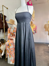 Load image into Gallery viewer, Janice White, Black or Rust Backless Maxi Dress