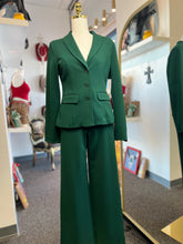 Load image into Gallery viewer, Hazel Hunter Green Penelope Blazer 2 Piece Set