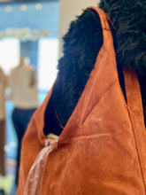 Load image into Gallery viewer, Paulett Suede Large Shoulder Bag