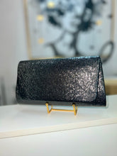 Load image into Gallery viewer, Giselle Gold, Black, Rose Gold or Silver Sparkly Clutch