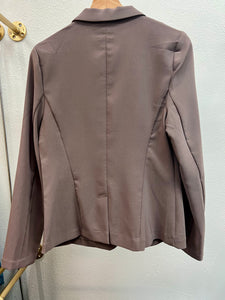 Sidney Mauve, Taupe and Black Blazer