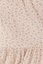 Load image into Gallery viewer, Grace Coral Pink,Ivory Floral Print Cut-Out Detail Maxi