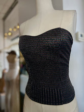 Load image into Gallery viewer, Clearance* Savy Multi Color Shimmer Cropped Tube Top