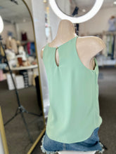 Load image into Gallery viewer, Dina Yellow, Silver Sage Sleeveless Top