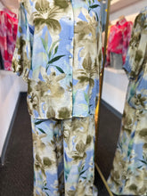 Load image into Gallery viewer, Tamara Light Blue 2 Piece Set Woven Top and Bottom
