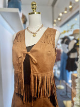 Load image into Gallery viewer, Alexxa Western Boho Cowgirl Tassel Midi Vest