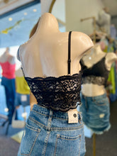 Load image into Gallery viewer, Leslie Black, Grey, and Nude Floral Lace Scalloped Bralette