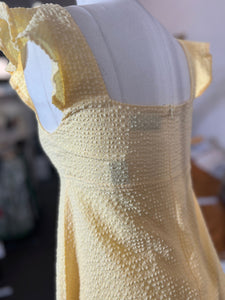 Cindy Yellow Midi Flowy Dress