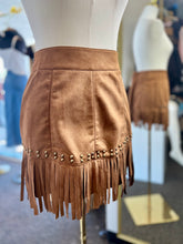 Load image into Gallery viewer, Betsy Vintage Fringe, Western Cowgirl Stud Skirt