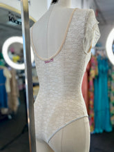 Load image into Gallery viewer, Zienna Cream Lace Bodysuit