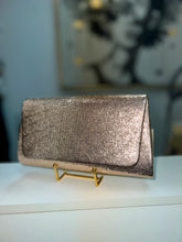 Load image into Gallery viewer, Giselle Gold, Black, Rose Gold or Silver Sparkly Clutch