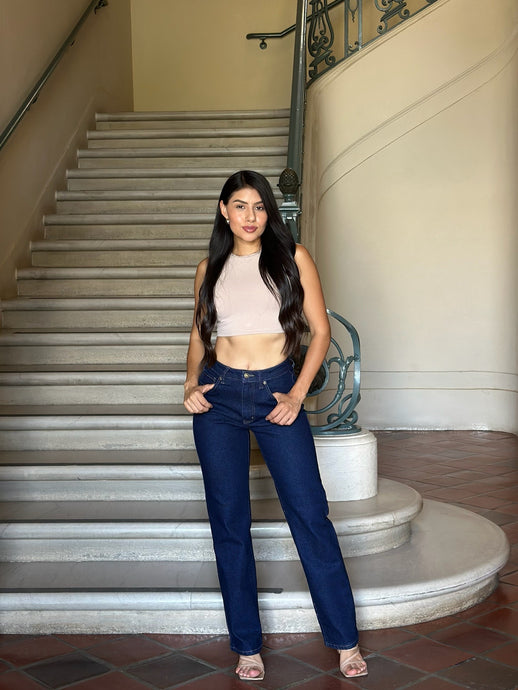 Amanda High Rise 5 Pocket Stretchy