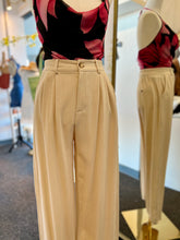 Load image into Gallery viewer, Audrey Beige, White or Black Straight linen Pants