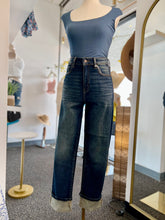 Load image into Gallery viewer, Stacy Strech Denim High Rise Straight Jeans