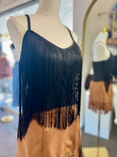 Load image into Gallery viewer, Kendra western Fringe Adjustable Strap Tank Top