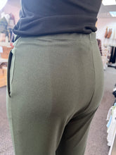 Load image into Gallery viewer, Jazmine Olive Green Pants w/ Belt