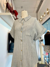 Load image into Gallery viewer, Breland Short Sleeve Button Up Blouse