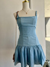 Load image into Gallery viewer, Tiffany Sky Blue Bubble Dress