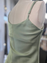 Load image into Gallery viewer, Notorious Allure Cream or Black Satin Cowl Neck Camii Spaghetti Strap Top