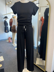 Cristine Brown or Black Pants 2 Piece Set
