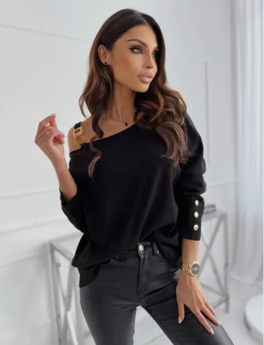 Michelle Crew Neck Pullover Long Sleeve
