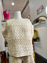 Load image into Gallery viewer, Summer Crochet Top Short Sleeve
