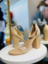 Load image into Gallery viewer, Penelope chunky clear Strap heel