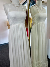 Load image into Gallery viewer, Janice White, Black or Rust Backless Maxi Dress