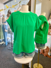 Load image into Gallery viewer, Daniel Fuschia Kelly Green, Fushia and Cobalt Blue Top