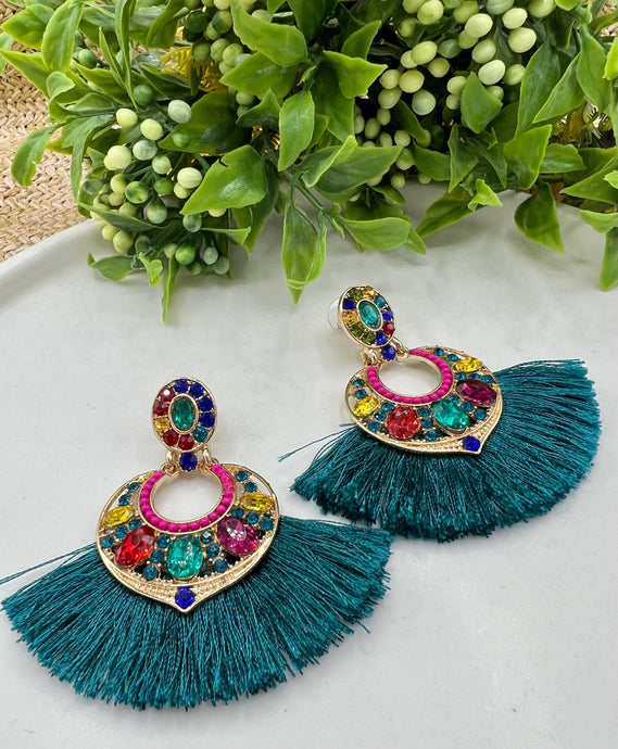 Alexa Turquoise Drop Earrings