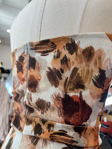Andrea Animal Print Strapless Padded Stretchy Tube Dress
