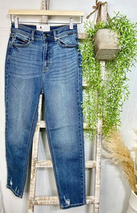 Jaydeen High Rise Mom Jean