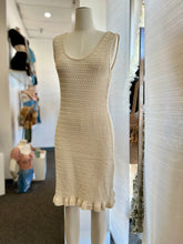 Load image into Gallery viewer, Kathalinne Black or Ivory Crotchet Dress