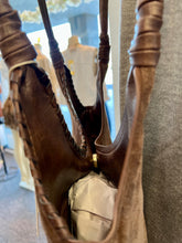 Load image into Gallery viewer, Savy Fringe Suede Brown or Black Handbag Tote