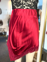 Load image into Gallery viewer, Margot Asymmetric Satin Lace Skirt
