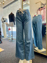 Load image into Gallery viewer, Peggy Wide Leg Draw String Jeans