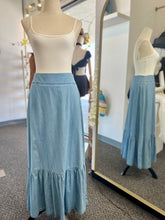 Load image into Gallery viewer, Letty Long Denim Skirt