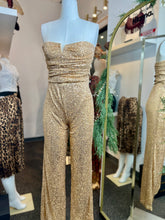 Load image into Gallery viewer, Kayla Gold Sequence Two Piece Set