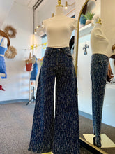 Load image into Gallery viewer, Bianca Sparkly sequence Denim Straight Jeans