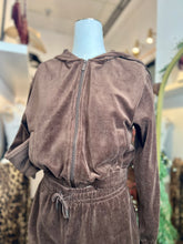 Load image into Gallery viewer, Beverly Elastic Waist Velour Sweater