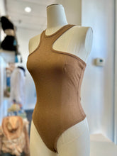 Load image into Gallery viewer, Sarahi Brown Spaghetti Strap Bodysuit