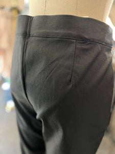 Black Plus Size Vegan Leather Pants