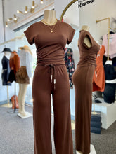 Load image into Gallery viewer, Cristine Brown Pants 2 Piece Set