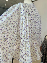 Load image into Gallery viewer, *CLEARANCE* Lilac Floral Front Tie Top