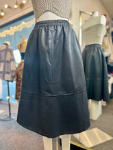 Load image into Gallery viewer, Ailish Black Maxi Leather Skirt